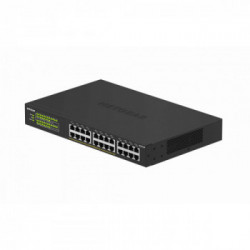 Netgear GS324P Non gestito Gigabit Ethernet (10/100/1000) Nero 1U Supporto Power over Ethernet (PoE)