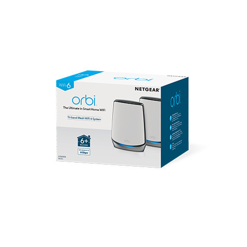 Netgear Orbi AX6000 router wireless Banda...