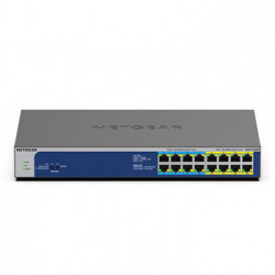 Netgear GS516UP Non gestito Gigabit Ethernet (10/100/1000) Supporto Power over Ethernet (PoE) Grigio