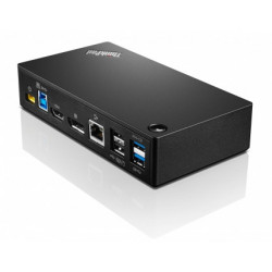 Lenovo ThinkPad USB 3.0 Ultra Dock Cablato USB 3.2 Gen 1 (3.1 Gen 1) Type-A Nero