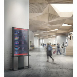 StarTech.com Espositore per segnaletica digitale - Nero - Orientamento verticale