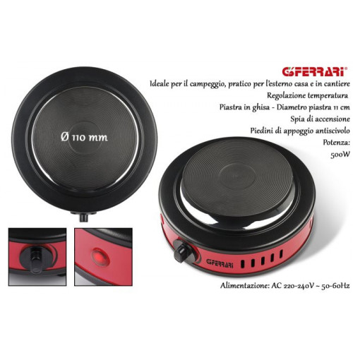 Fornello elettrico G3 Ferrari G10157- FURNÃÂL
