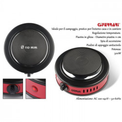 Fornello elettrico G3 Ferrari G10157- FURNÃÂL