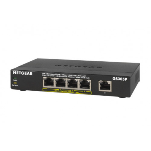 Netgear GS305Pv2 Non gestito Gigabit Ethernet...