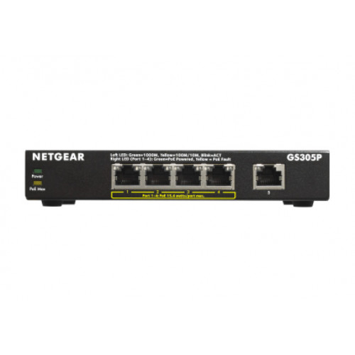 Netgear GS305Pv2 Non gestito Gigabit Ethernet...