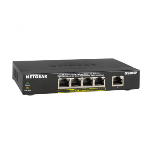 Netgear GS305Pv2 Non gestito Gigabit Ethernet...