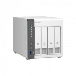 QNAP TS-433-4G NAS Tower Collegamento ethernet LAN Bianco Cortex-A55