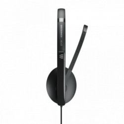 EPOS | SENNHEISER ADAPT 160T USB II Auricolare Cablato A Padiglione Ufficio USB tipo A Nero