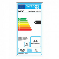 NEC MultiSync EA271U 68,6 cm (27") 3840 x 2160 Pixel 4K Ultra HD LED Bianco