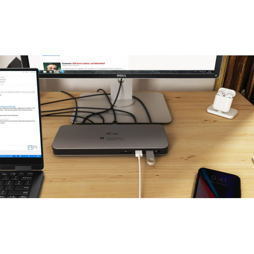 i-tec Metal Thunderbolt 3 Dual 4K Docking...