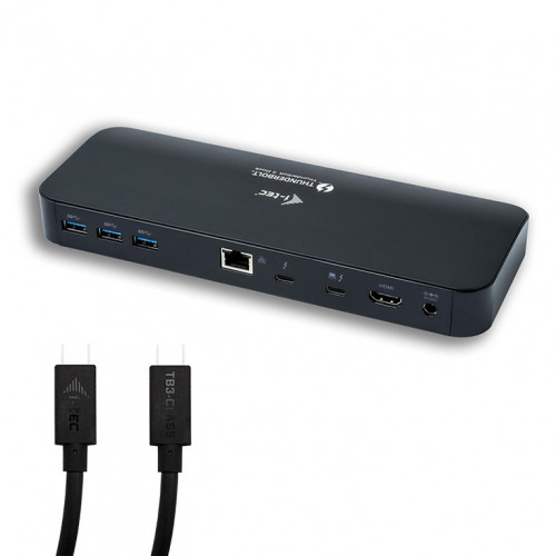 i-tec Thunderbolt 3 Dual 4K Docking Station +...