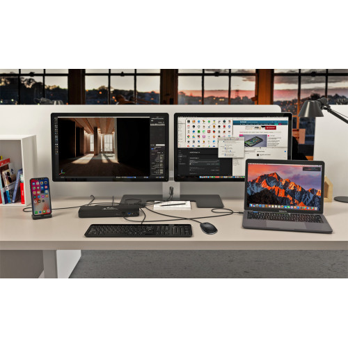 i-tec Thunderbolt 3 Dual 4K Docking Station +...