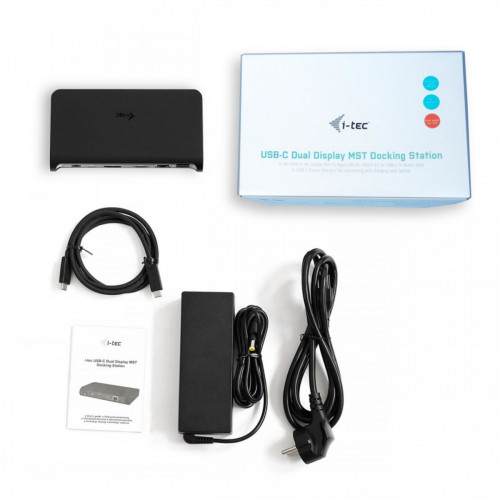 i-tec USB-C Dual Display MST Docking Station +...