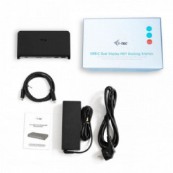 i-tec USB-C Dual Display MST Docking Station + Power Delivery 60W