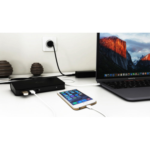 i-tec USB-C Dual Display MST Docking Station +...