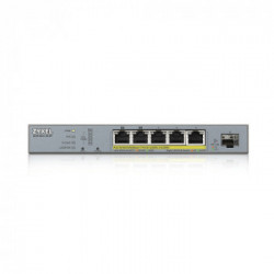 Zyxel GS1350-6HP-EU0101F switch di rete Gestito L2 Gigabit Ethernet (10/100/1000) Grigio Supporto Power over Ethernet (PoE)