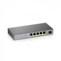 Zyxel GS1350-6HP-EU0101F switch di rete Gestito L2 Gigabit Ethernet (10/100/1000) Grigio Supporto Power over Ethernet (PoE)