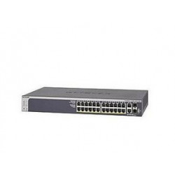 Netgear S3300-28X-PoE+ L2/L3 10G Ethernet (100/1000/10000) Nero Supporto Power over Ethernet (PoE)