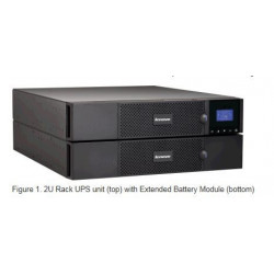 Lenovo RT2.2kVA - UPS (montabile su rack / esterno) - AC 200-240 V - 1,98 kW - 2200 VA - Ethernet 10/100, RS-232, USB 