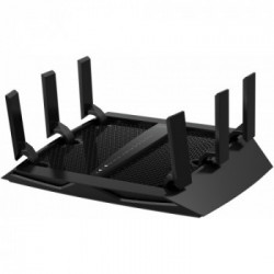 Netgear Nighthawk X6 AC3200 router wireless Banda tripla (2.4 GHz/5 GHz/5 GHz) Gigabit Ethernet Nero