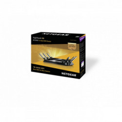 Netgear Nighthawk X6 AC3200 router wireless Banda tripla (2.4 GHz/5 GHz/5 GHz) Gigabit Ethernet Nero