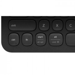 Logitech K480 tastiera Bluetooth QWERTZ Tedesco Nero