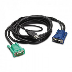 APC AP5822 cavo per tastiera, video e mouse 3,66 m Nero