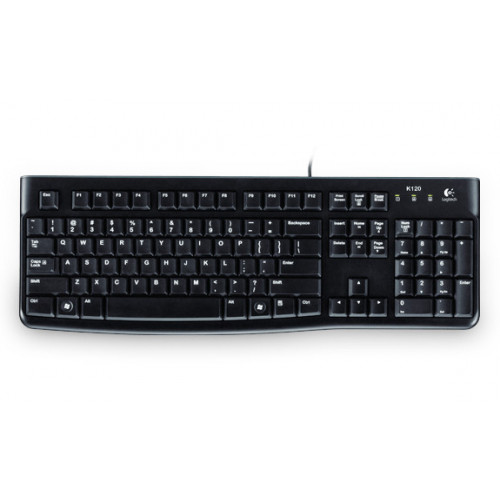 Logitech K120 tastiera USB QWERTY Italiano Nero