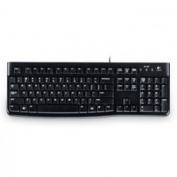 Logitech K120 tastiera USB QWERTY Italiano Nero
