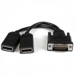 StarTech.com Cavo Adattatore LFH59 / DMS59 a doppio DisplayPort - Convertitore LFH59 a due uscite DP da 20cm