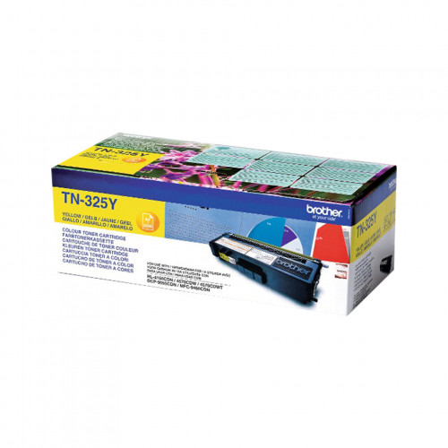 Brother TN-325Y cartuccia toner Originale...