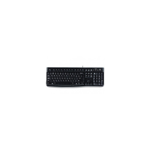 Logitech K120 tastiera USB QWERTY Spagnolo Nero