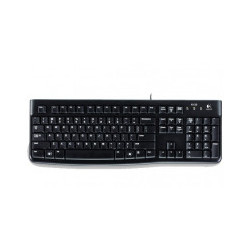 Logitech K120 tastiera USB QWERTY Spagnolo Nero