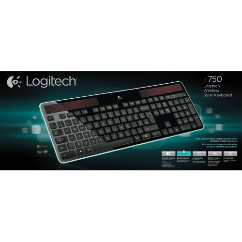 Logitech K750 tastiera RF Wireless QWERTZ...