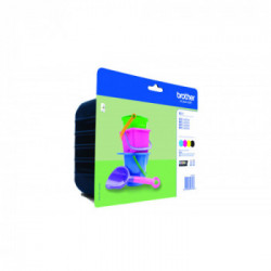 Brother LC-221VALBP cartuccia d'inchiostro Originale Nero per foto, Ciano per foto, Magenta per foto 4 pezzo(i)