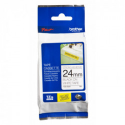 Brother TZeS251 nastro per etichettatrice Nero su bianco TZ
