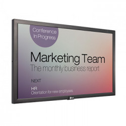 LG 22SM3B visualizzatore di messaggi 54,6 cm (21.5") LCD Full HD Pannello piatto per segnaletica digitale Nero