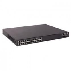 Hewlett Packard Enterprise 5130 24G 4SFP+ 1-slot HI Switch Gestito L3 Gigabit Ethernet (10/100/1000) 1U Nero