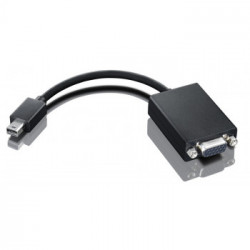 Lenovo 0A36536 cavo di interfaccia e adattatore mini-DisplayPort VGA Nero