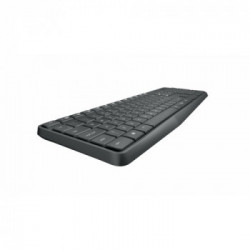 Logitech MK235 tastiera RF Wireless QWERTZ Tedesco Grigio