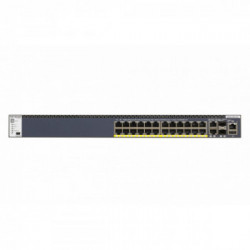 Netgear M4300-28G-PoE+ Gestito L2/L3/L4 10G Ethernet (100/1000/10000) Nero 1U Supporto Power over Ethernet (PoE)