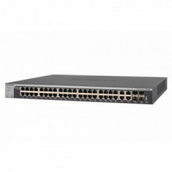 Netgear XS748T-100NES switch di rete Gestito L2+/L3 10G Ethernet (100/1000/10000) Nero