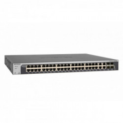 Netgear XS748T-100NES switch di rete Gestito L2+/L3 10G Ethernet (100/1000/10000) Nero