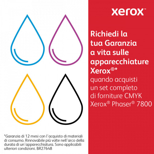Xerox Stampante Phaser 7800, Cartuccia Toner...