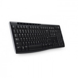 Logitech K270 tastiera RF Wireless QWERTZ Tedesco Nero