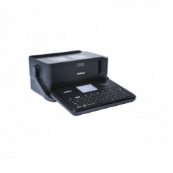 Brother PT-D800W stampante per etichette (CD) Trasferimento termico 360 x 360 DPI Con cavo e senza cavo TZe QWERTY