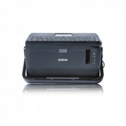Brother PT-D800W stampante per etichette (CD) Trasferimento termico 360 x 360 DPI Con cavo e senza cavo TZe QWERTY
