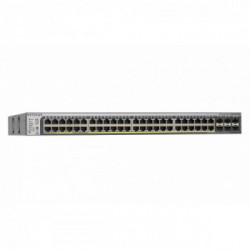 Netgear GS752TPSB-100EUS switch di rete Gestito L3 Acciaio inossidabile 1U Supporto Power over Ethernet (PoE)