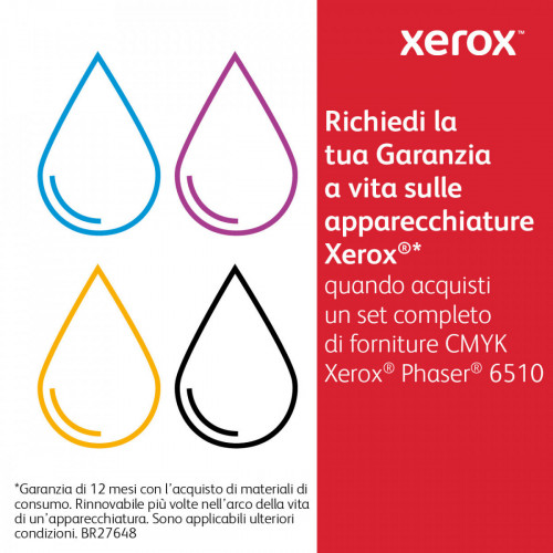 Xerox Cartuccia toner Nero per Phaser 6510 /...