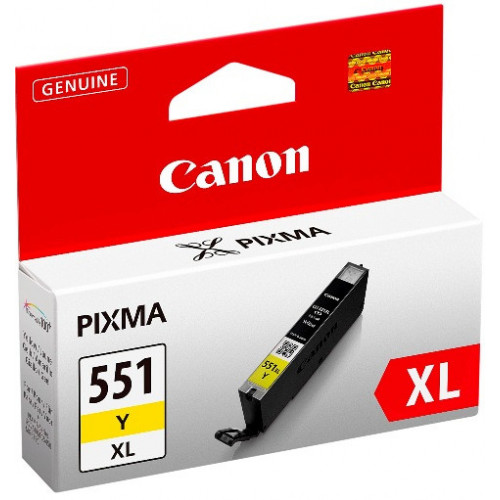 Canon CLI-551XL Y w/sec Originale Giallo 1...